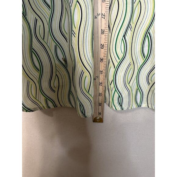 Raw Blue Nu Realms shirt Mens 3XL Multi Colored Striped Button Down Cuff Sleeves - Picture 11 of 14